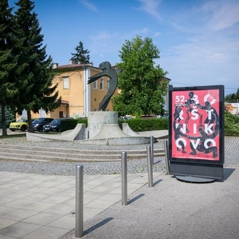 Citylight plakati v večjih slovenskih mestih